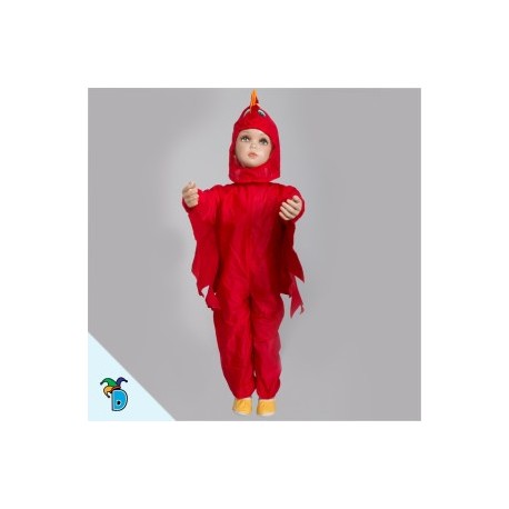 Pájaro con Alas Rojo